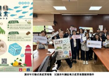 讓青年行動走進產業現場　花蓮青年鏈結地方產業專題競賽徵件