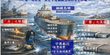 打造海上巨獸的鋼鐵裁縫師　台船科普解密造船電銲技術