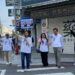 藍白整合民調白熱化 嘉義市長參選人張啓楷清晨站路口、掃市場拚出線