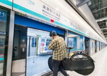 北京地鐵試辦自行車進站　11車站週末開放攜車