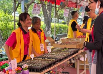 創世攜手為恭醫院舉辦公益園遊會          竹南運動公園溫馨登場