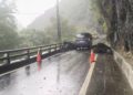 海端鄉利稻路段邊坡坍方已搶通  道路恢復通行