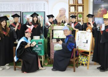 南華大學畢業季融入皮克敏元素　傳遞祝福珍藏青春回憶