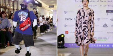 全台Outlet Mall首創！  義大服裝秀機器人真人共演