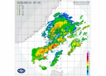 今中南部雨勢明顯 氣象署曝「這期間」豪大雨再襲台