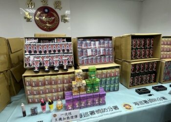 台南查獲大量喪屍煙彈摻電子煙