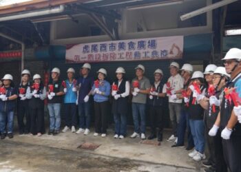 虎尾西市美食廣場改建啟動 打造舊城區美食觀光新地標