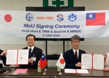 金屬中心攜手愛知製鋼 共推「輕稀土磁石射出成形」 於AI機器人、無人載具馬達轉子關鍵技術研究