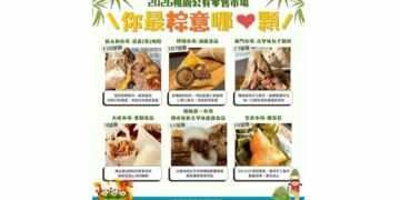 端午佳節飄粽香　桃園市場人氣名粽推薦一次看