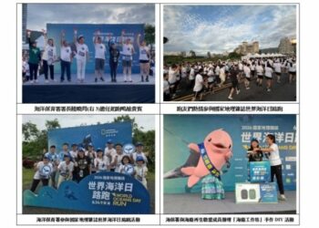 迎著海風向前跑! 白海豚懷特萌現身宜蘭海岸 海保署攜手海廢再生聯盟響應國家海洋日