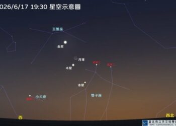 今年最佳觀賞水星機會來了 三星伴月接力登場