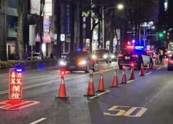 執行全國同步取締毒（酒）駕大執法  高警展現打擊毒駕決心