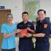 高雄市妙善觀音慈善會暖心送茶慰勞警察　感謝豪雨期間堅守崗位守護家園