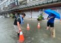 豪雨狂炸台南6小時數區淹水