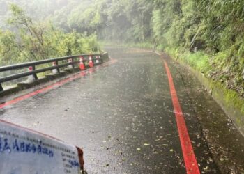 梅山口至向陽路段恢復正常管制通行
