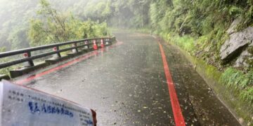 梅山口至向陽路段恢復正常管制通行