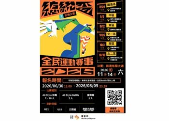 總獎金296萬元 2026總統盃街舞大賽報名開跑 號召全國街舞好手一起BATTLE