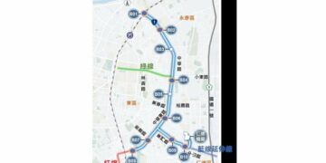 台南捷運一期藍線設計中央審議通過