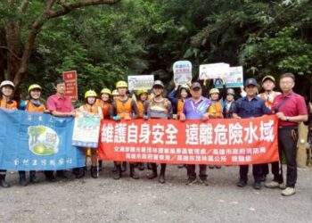 茂管處啟動暑期水域安全巡查　跨機關守護高屏溪谷戲水安全