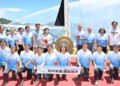 「光腳號」揚帆航向沖繩!岳明國中小學小帆手展開跨海接力挑戰 海委會鼓勵小帆手面向海洋接軌世界
