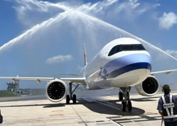 華信航空A321neo首航台中-澎湖 7/3起投入離島航線 協助暑假旅遊旺季疏運
