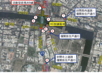 台南安平臨安橋改建春節通車先行便橋