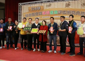 114年屏東優質蓮霧、蜜棗評鑑出爐 張慶賢、鄧東海奪冠