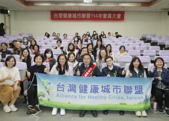 台南市長連任臺灣健康城市聯盟理事長
