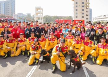 高雄特搜大隊成立 陳其邁盼滿足重型搜救量能 守護市民安全