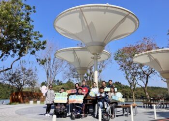 台南新化虎頭埤虎埤泛月景觀更新落成