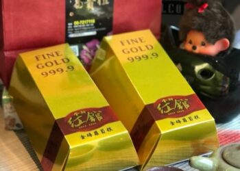 屏東市知名餐廳紅館    製作「金磚蘿蔔糕」 寓意「步步高升」！