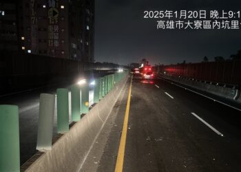 台88線三車追撞事故已排除 雙車道恢復通行