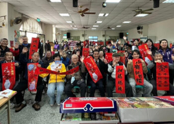 中華陽光推展關懷協會攜手蔡咏鍀黃美蘭聯合服務處 關懷列車抵達水林海埔村