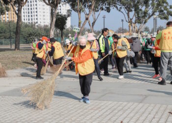 嘉義縣環保局啟動環境清潔週 打造乾淨家園迎春節
