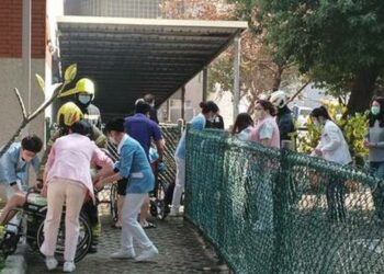 台南部醫空調火警平安疏散精神病房百餘人