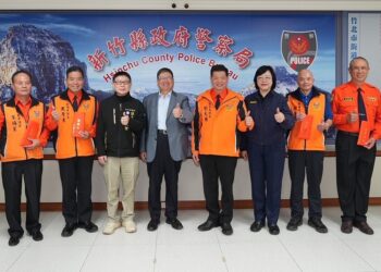 竹縣114年節安工作      楊文科慰問執協勤警、民力