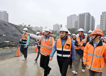 視察永寧轉運站及金城交流道工程進度　侯友宜：期待土城區未來嶄新風貌