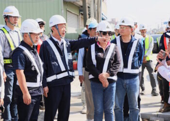 嘉義縣長翁章梁視察164線人本路廊整合 搶在春節前全面通行