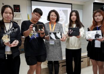 正修冬令營熱滾滾  妝彩「羽」你「香」遇 資工駭客來襲戰隊迎擊