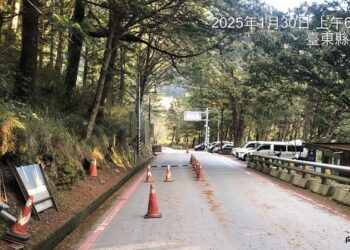 海端鄉向陽至利稻路段  今日上午7時開放通行  用路人非必要不要進入山區