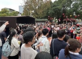 台南熱蘭遮市集首移赤崁樓近2萬入園締紀錄