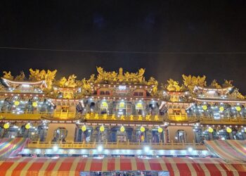 迎天公生 縣長周春米參拜玉皇宮  祈福國泰民安 風調雨順