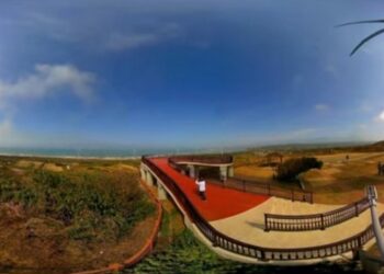 後龍好望角觀景平台「鏡頭君」來囉！       即時影像感受景區獨特魅力