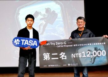 從校園到太空，大安高工學生勇奪國際太空站實驗提案第二名！
