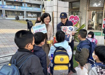 嘉市警護童專案啟動「嘉義市建城320+1 守護學童我+1」