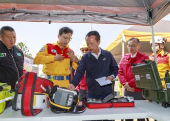 展現專業救援 嘉義縣特搜隊與四大醫護實地模擬操演