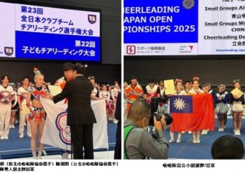 台灣啦啦隊勇奪日本公開賽金銀牌  展現國際競技實力