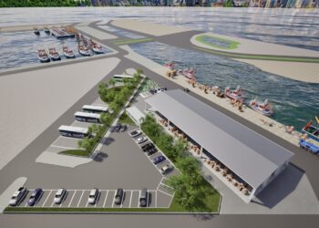 屏東縣新園鹽埔漁港  貨運碼頭興建工程動土典禮