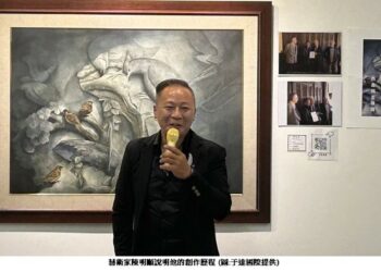 畫筆代替藥方！中醫師陳明順 用水彩療癒人心