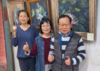 江麗惠賴幸宜 春馨漾藝畫風殊異